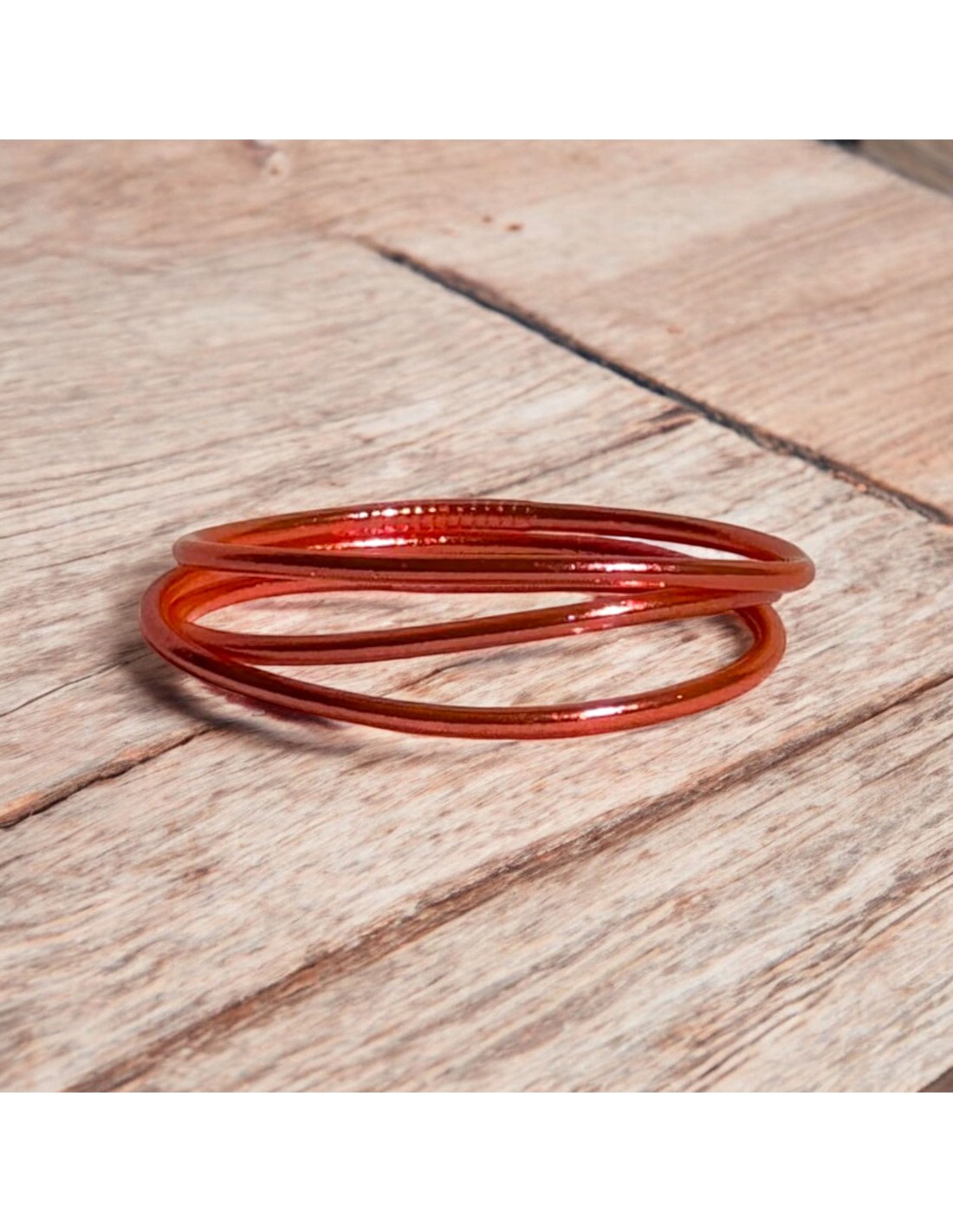 Pulsera Pan de Oro Fina Coral