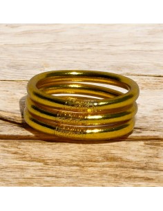 Pulsera Pan de Oro Luxe Oro