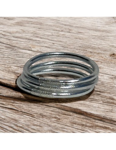 Pulsera Pan de Oro Luxe Plata