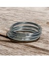 Pulsera Pan de Oro Luxe Plata