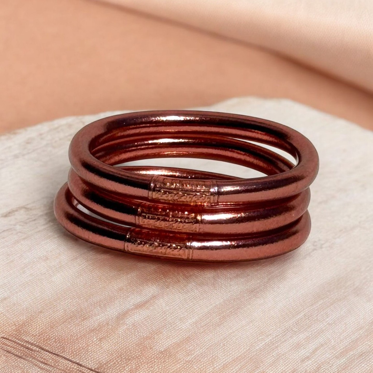 Pulsera Pan de Oro Luxe Oro Rosa