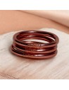 Pulsera Pan de Oro Luxe Oro Rosa