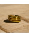 Anillo Pan de Oro Dorado