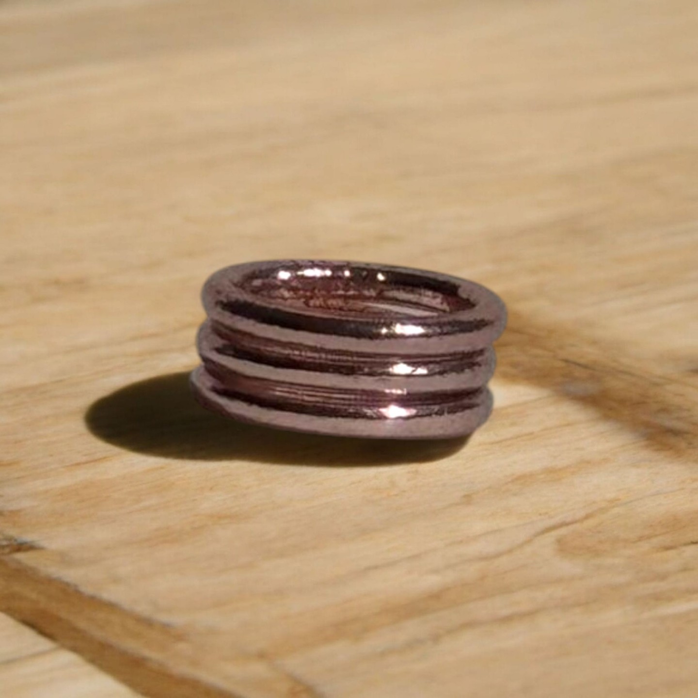 Anillo Pan de Oro Rosa
