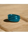 Anillo Pan de Oro Sky Azul