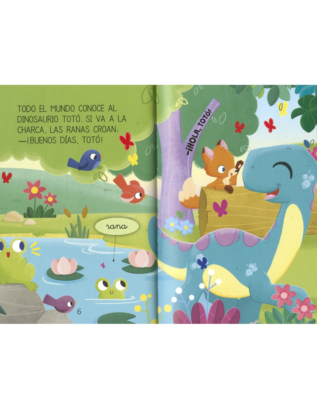 Aprendo a leer Nivel 0 - El dinosaurio se disfraza