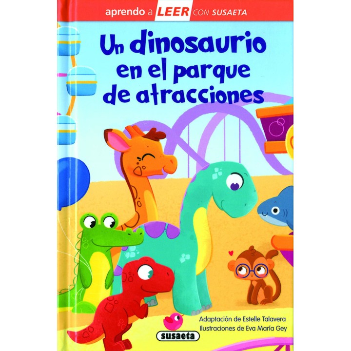 Aprendo a leer Nivel 0 - Un dinosaurio en el parque de atracciones
