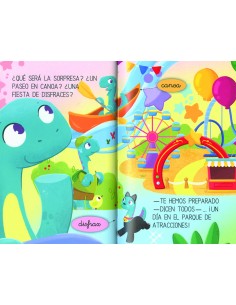 Aprendo a leer Nivel 0 - Un dinosaurio en el parque de atracciones 2