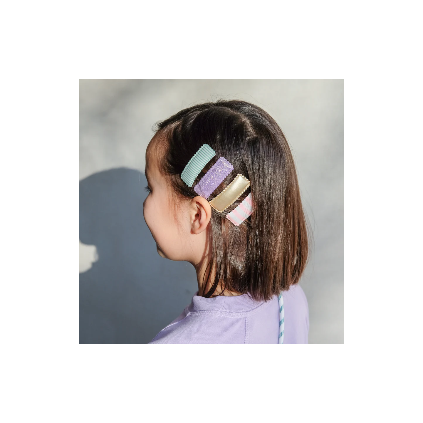 Clips Rectangulares Stripes