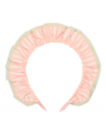 Diadema con volante de rayas