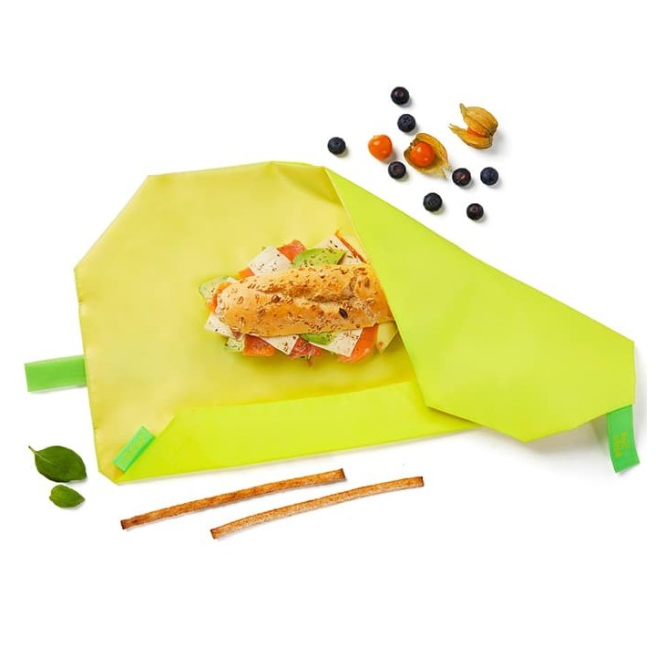 Bolsa Portalimentos BocnRoll Amarillo