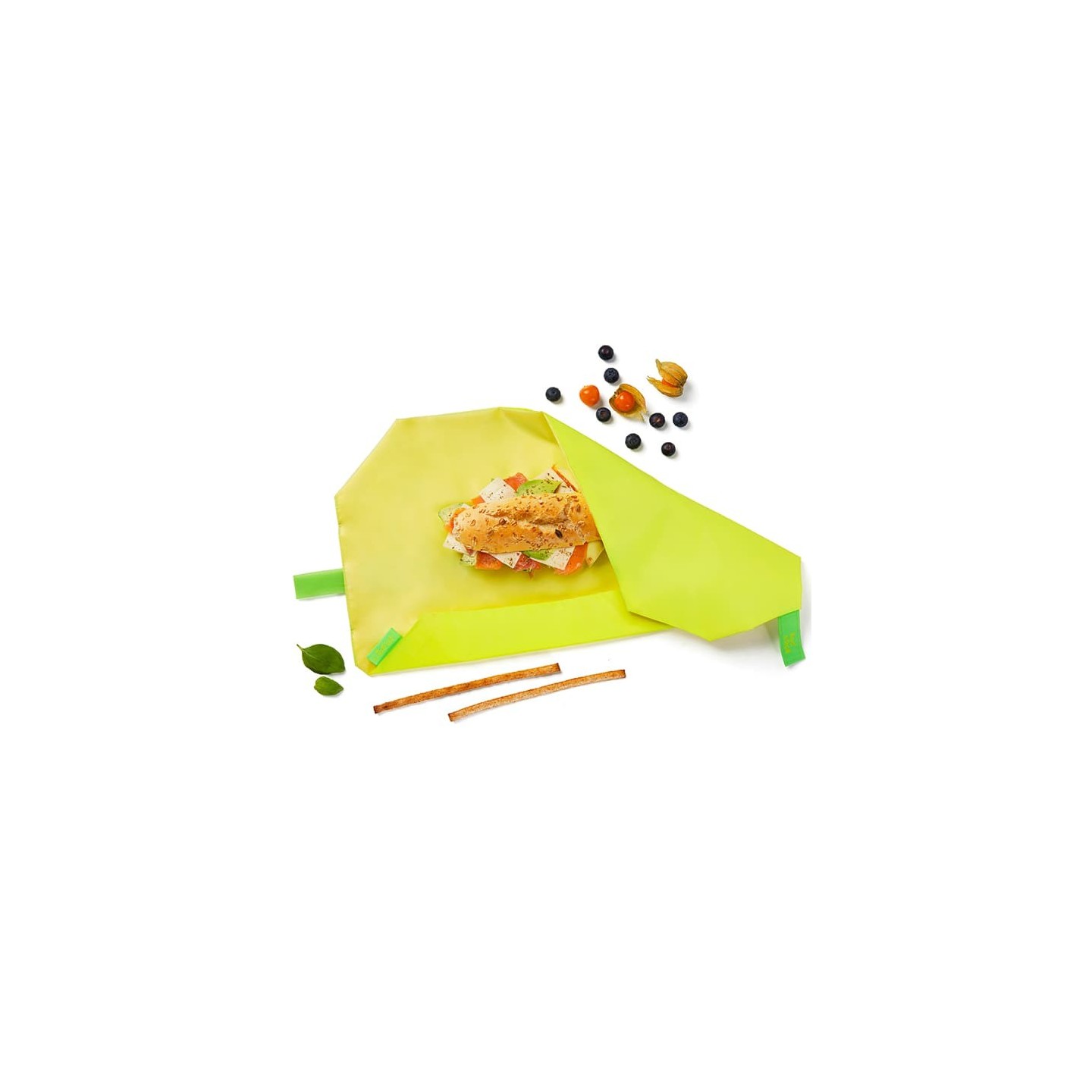 Bolsa Portalimentos BocnRoll Amarillo
