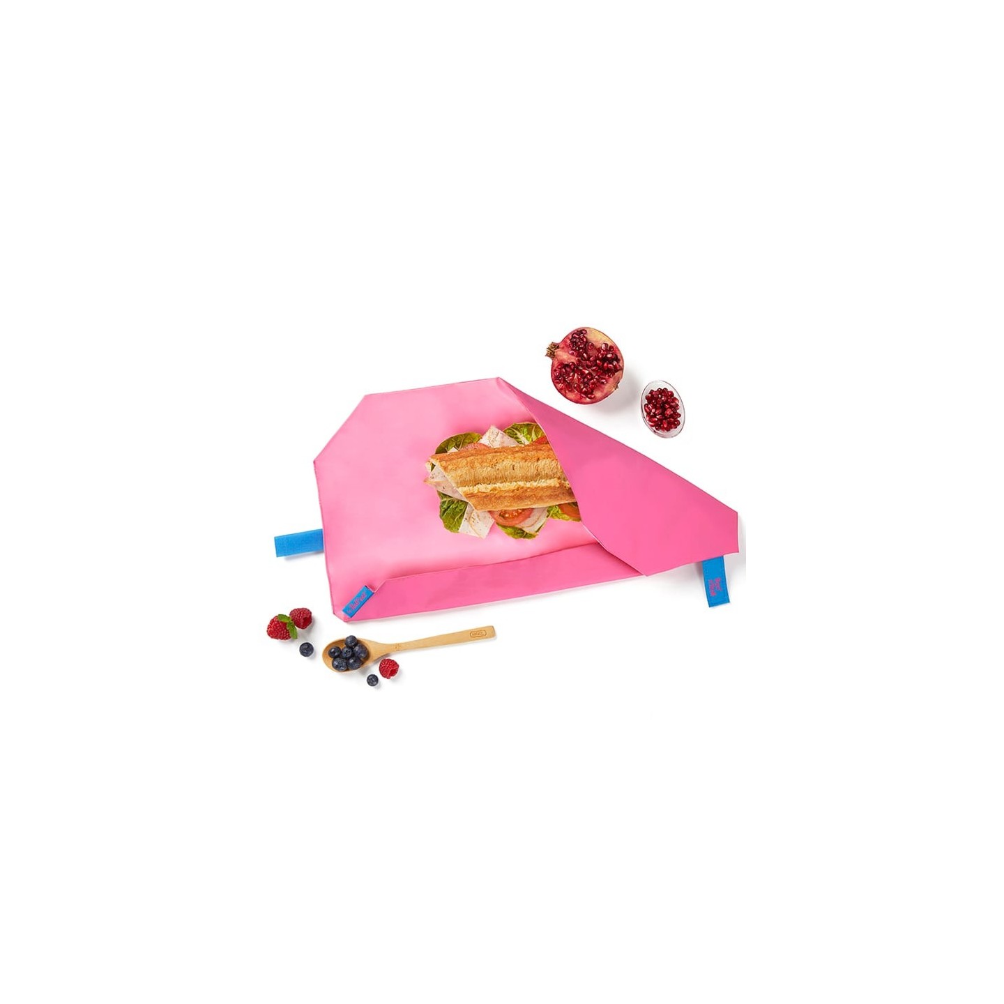 Bolsa Portalimentos BocnRoll Rosa