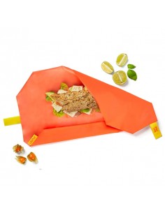 Bolsa Portalimentos BocnRoll Naranja 2