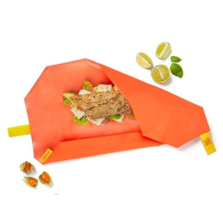 Bolsa Portalimentos BocnRoll Naranja