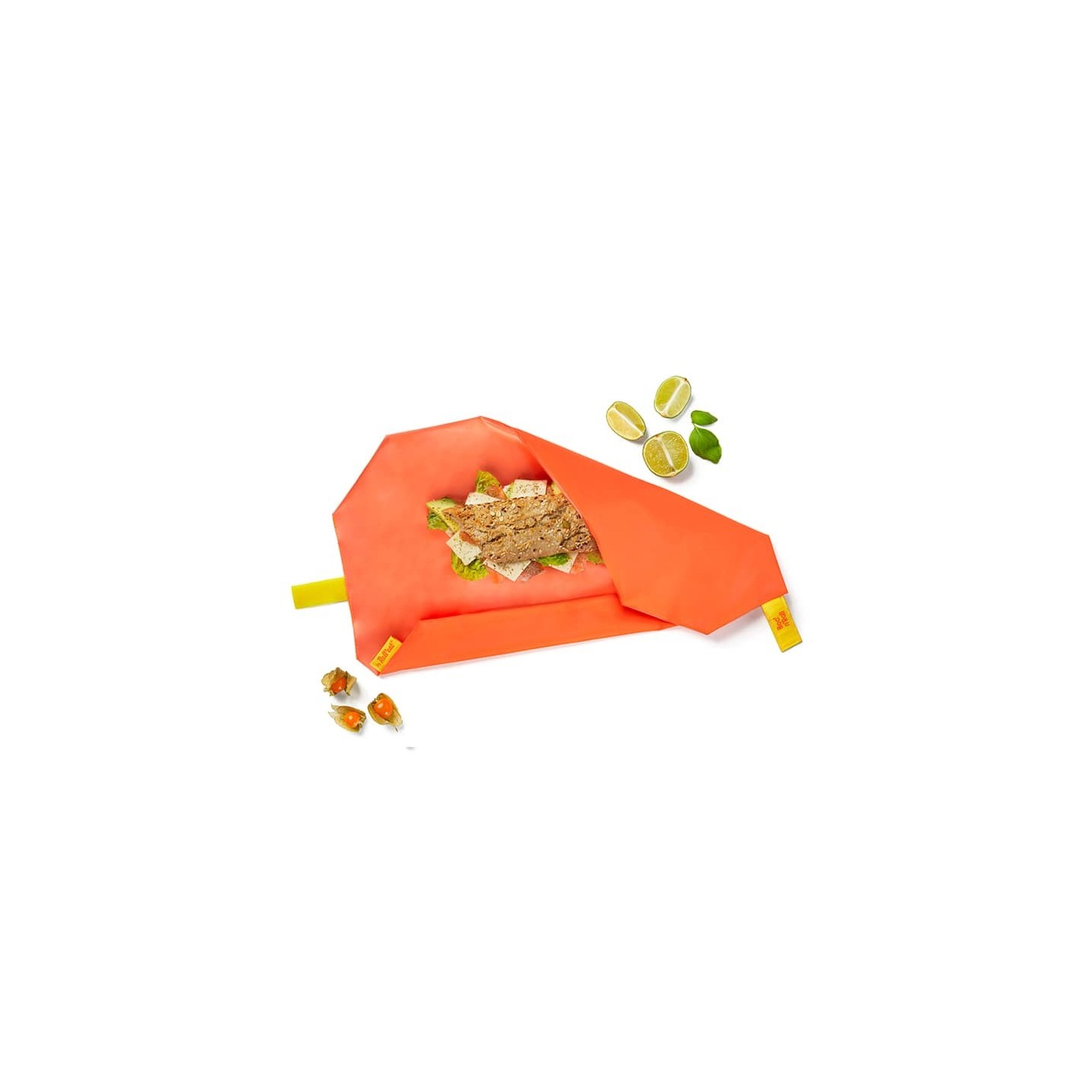 Bolsa Portalimentos BocnRoll Naranja