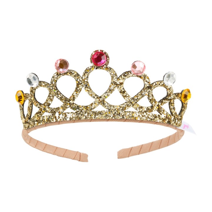 Diadema Corona Emy Oro