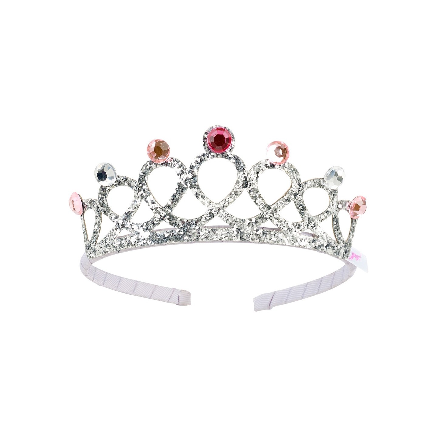 Diadema Corona Emy Plata
