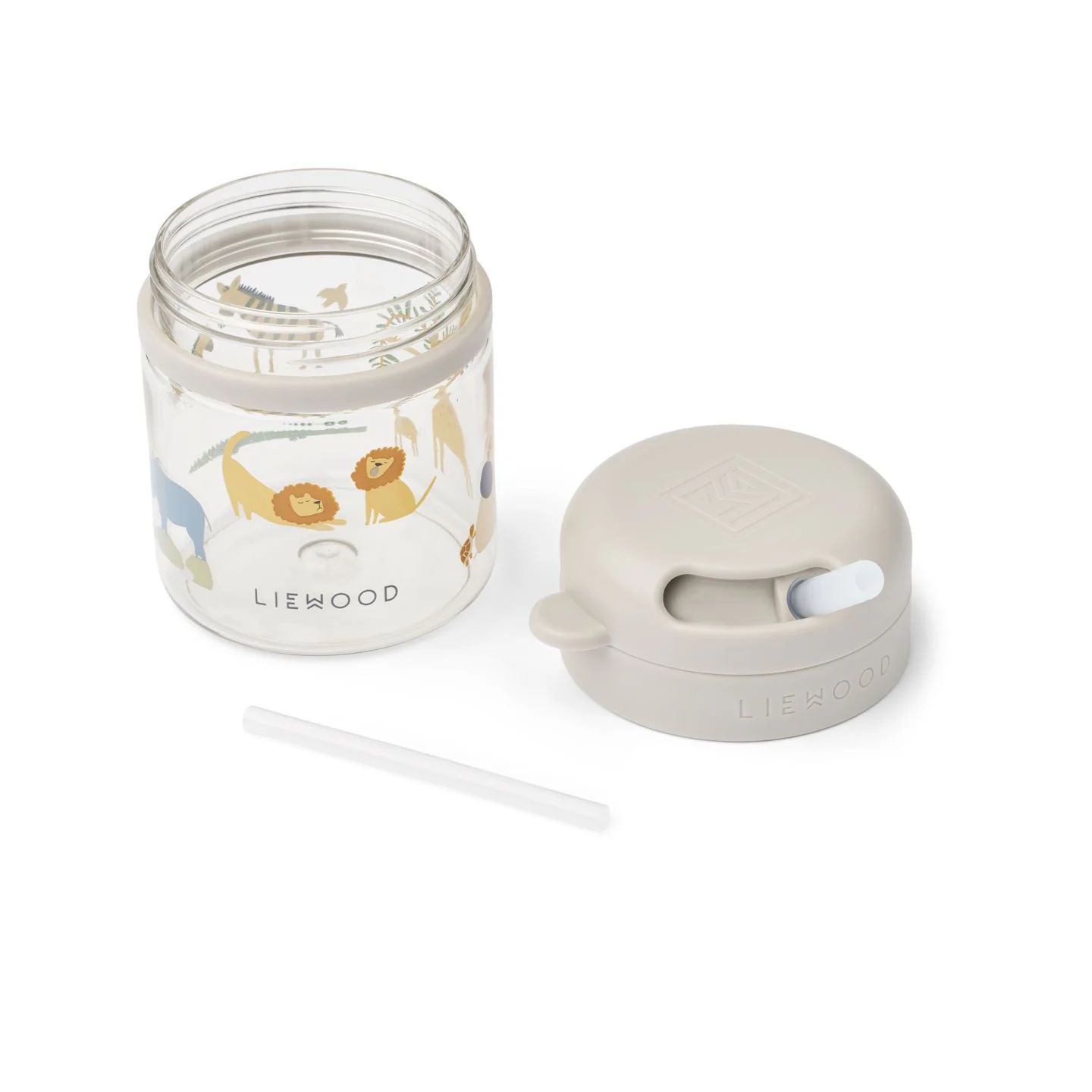 Vaso con Pajita 280 ml All Together