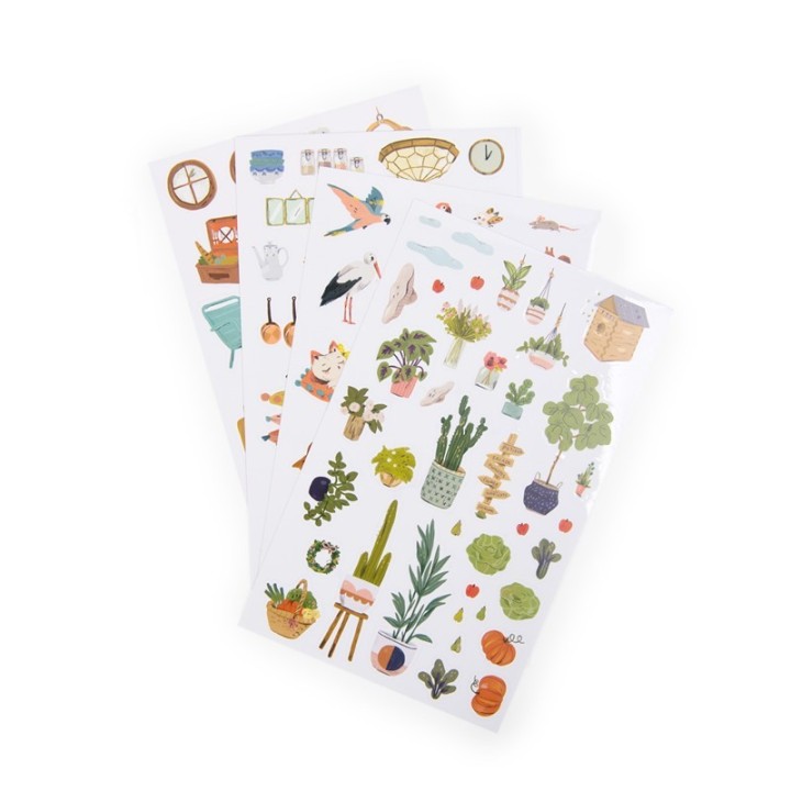 Cuaderno pegatinas Parisinas