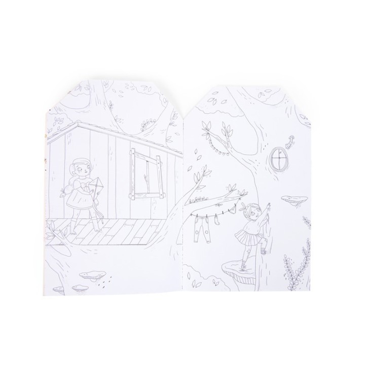 Cuaderno pegatinas Parisinas