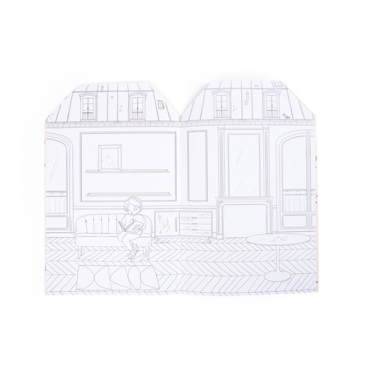 Cuaderno pegatinas Parisinas