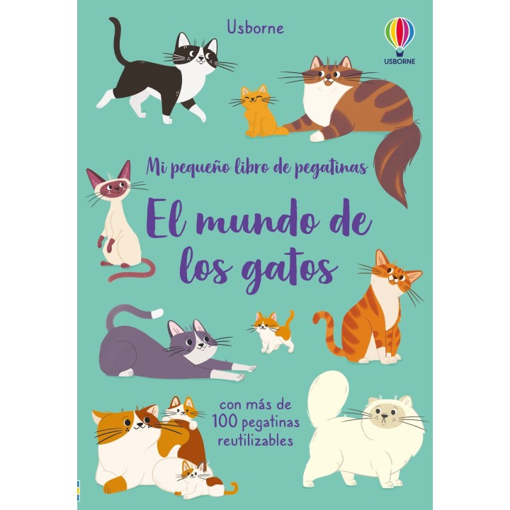 Mi pequeño libro de pegatinas - El mundo de los gatos