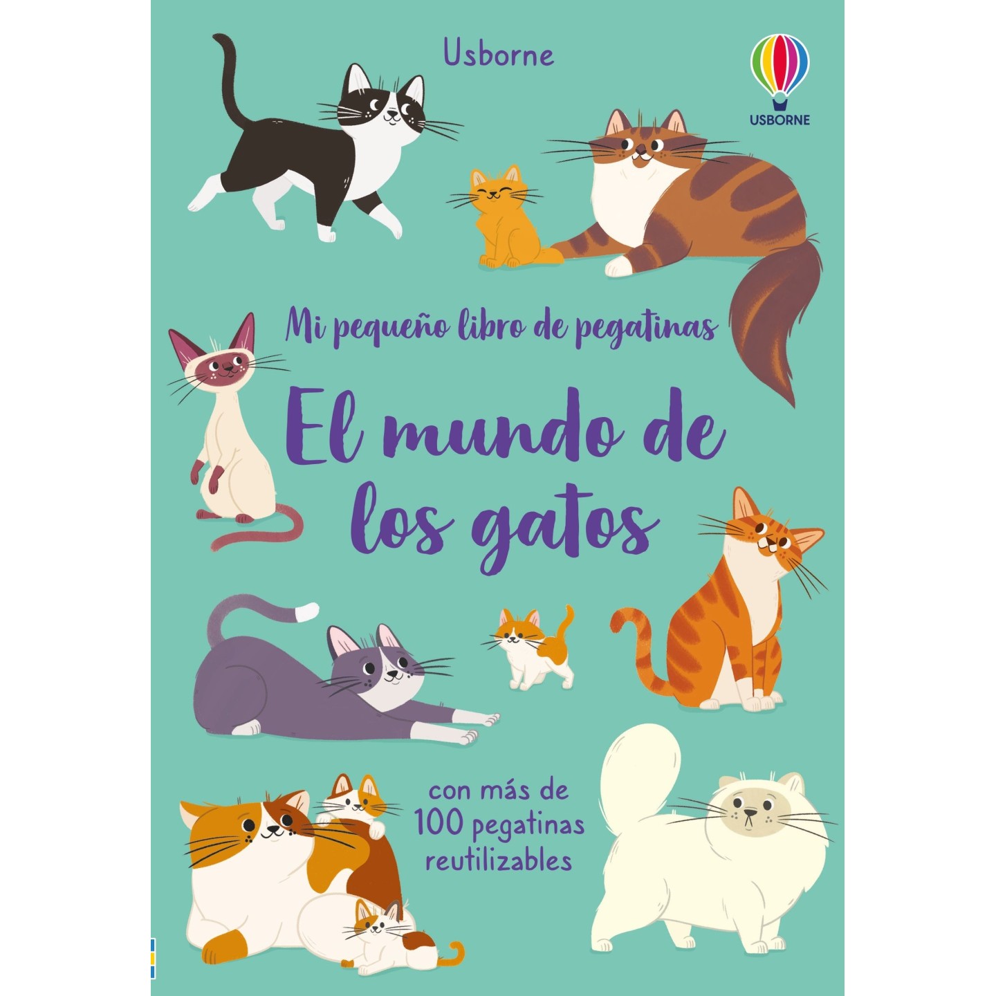 Mi pequeño libro de pegatinas - El mundo de los gatos