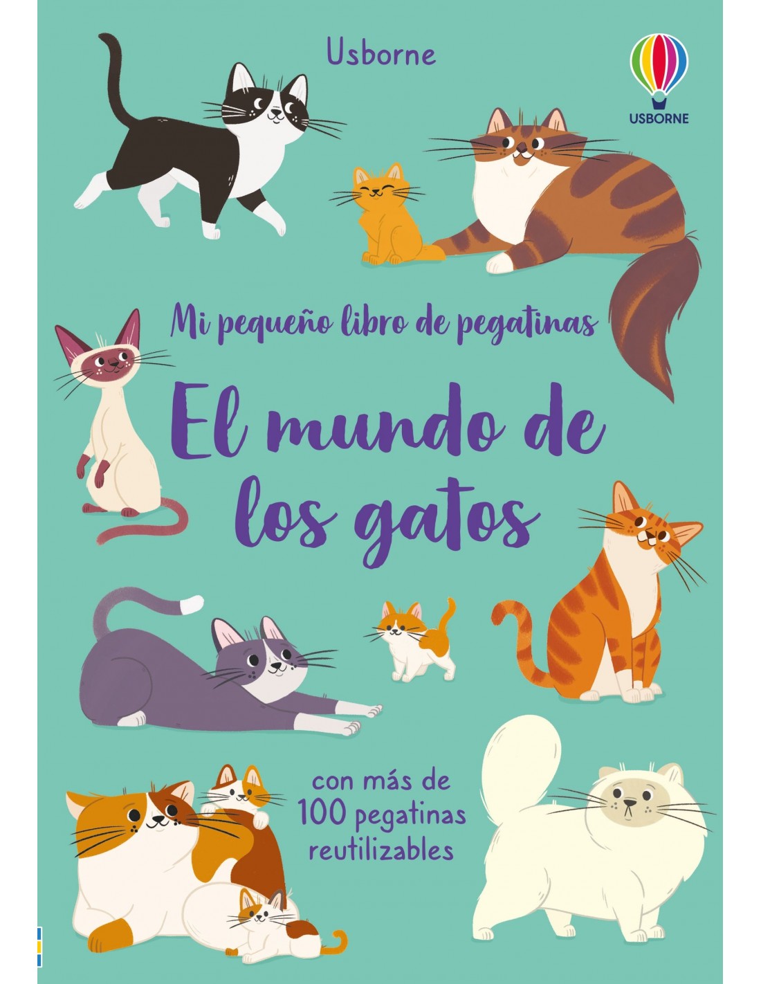 Mi pequeño libro de pegatinas - El mundo de los gatos