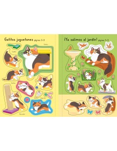 Mi pequeño libro de pegatinas - El mundo de los gatos 2