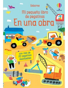 Mi pequeño libro de pegatinas - En una obra