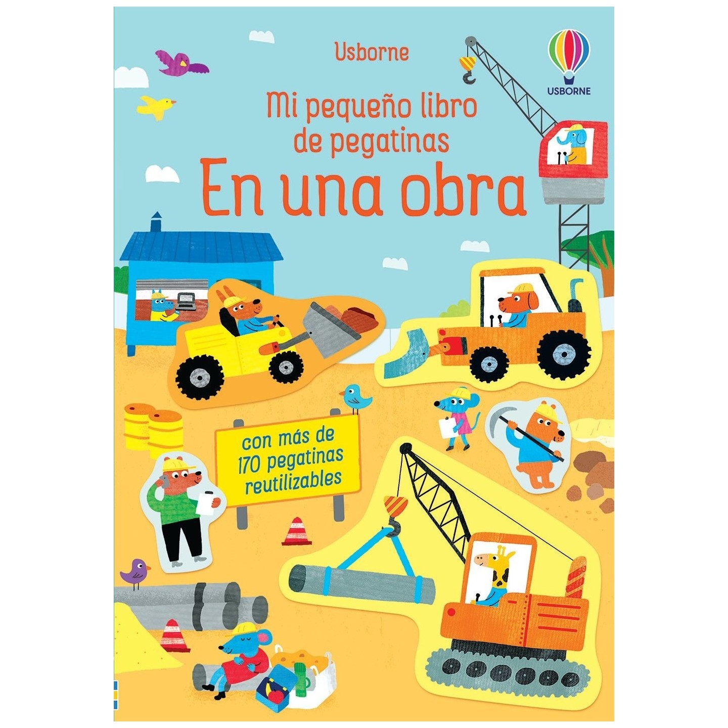 Mi pequeño libro de pegatinas - En una obra