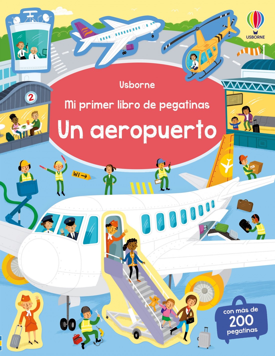Mi primer libro de pegatinas - Un aeropuerto
