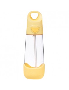 Botella de Tritán con Pajita 600ml - Lemon Twist