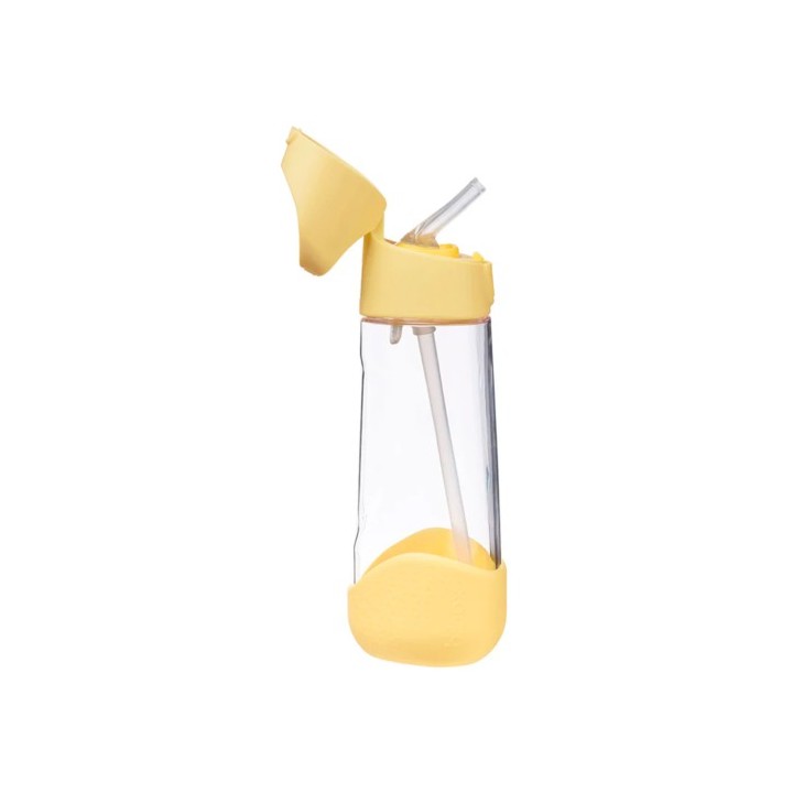 Botella de Tritán con Pajita 600ml - Lemon Twist