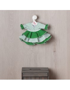 Vestido Lola La Chimpancé Flamenco Verde