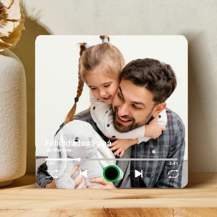Marco Musical Imantado Personalizable