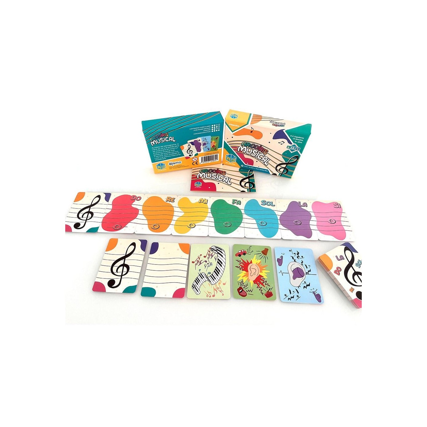Arcoíris Musical (Juego de Cartas)