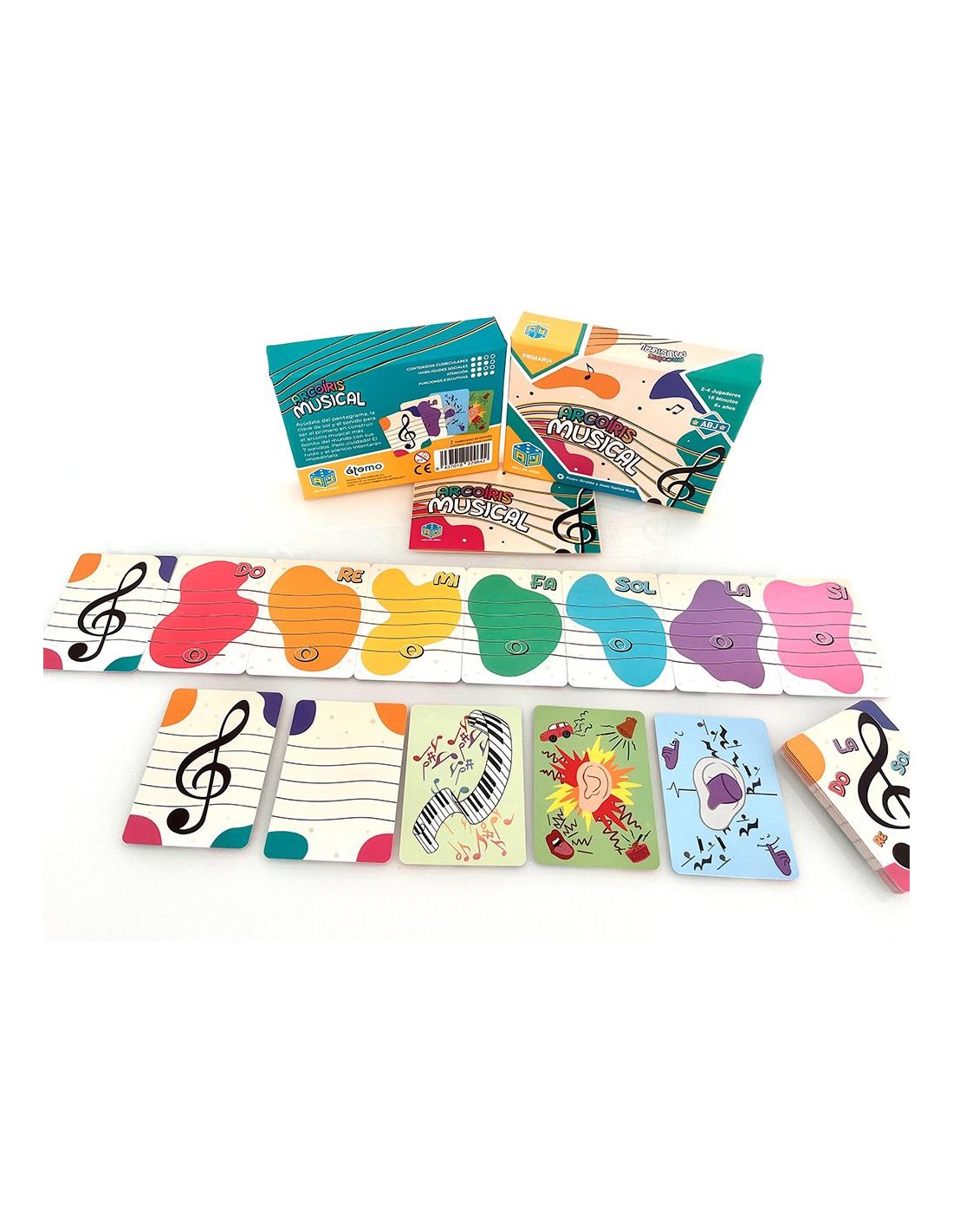 Arcoíris Musical (Juego de Cartas)