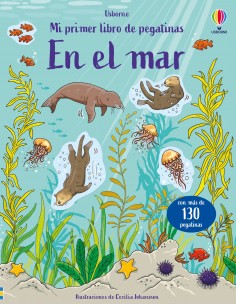 Mi primer libro de pegatinas - En el mar