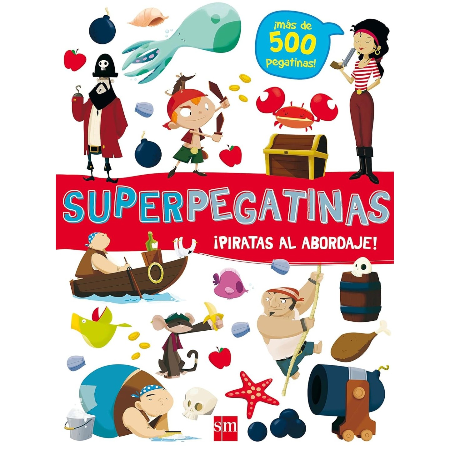 Superpegatinas ¡Piratas al abordaje!