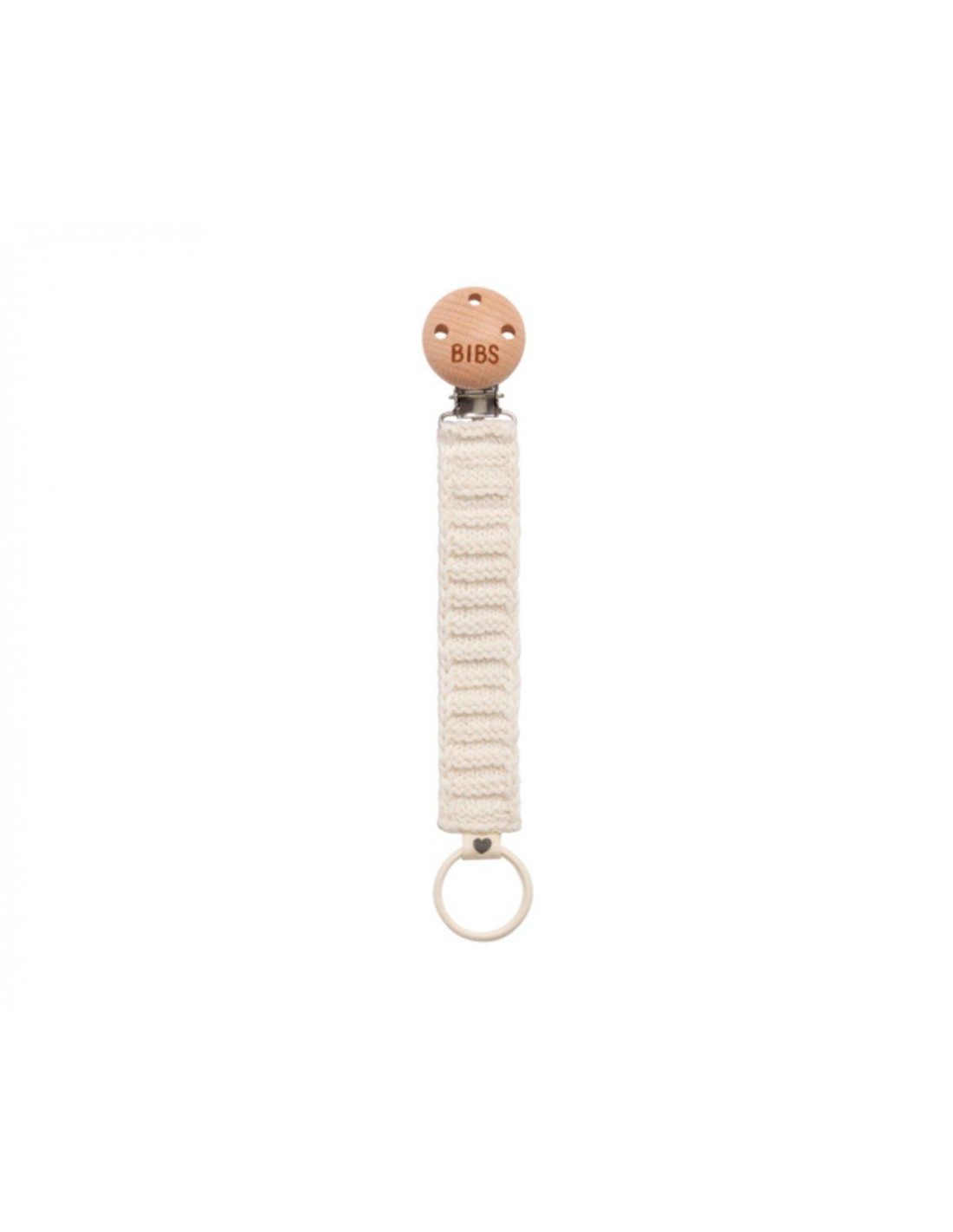 Sujetachupetes BIBS Knitted Ivory