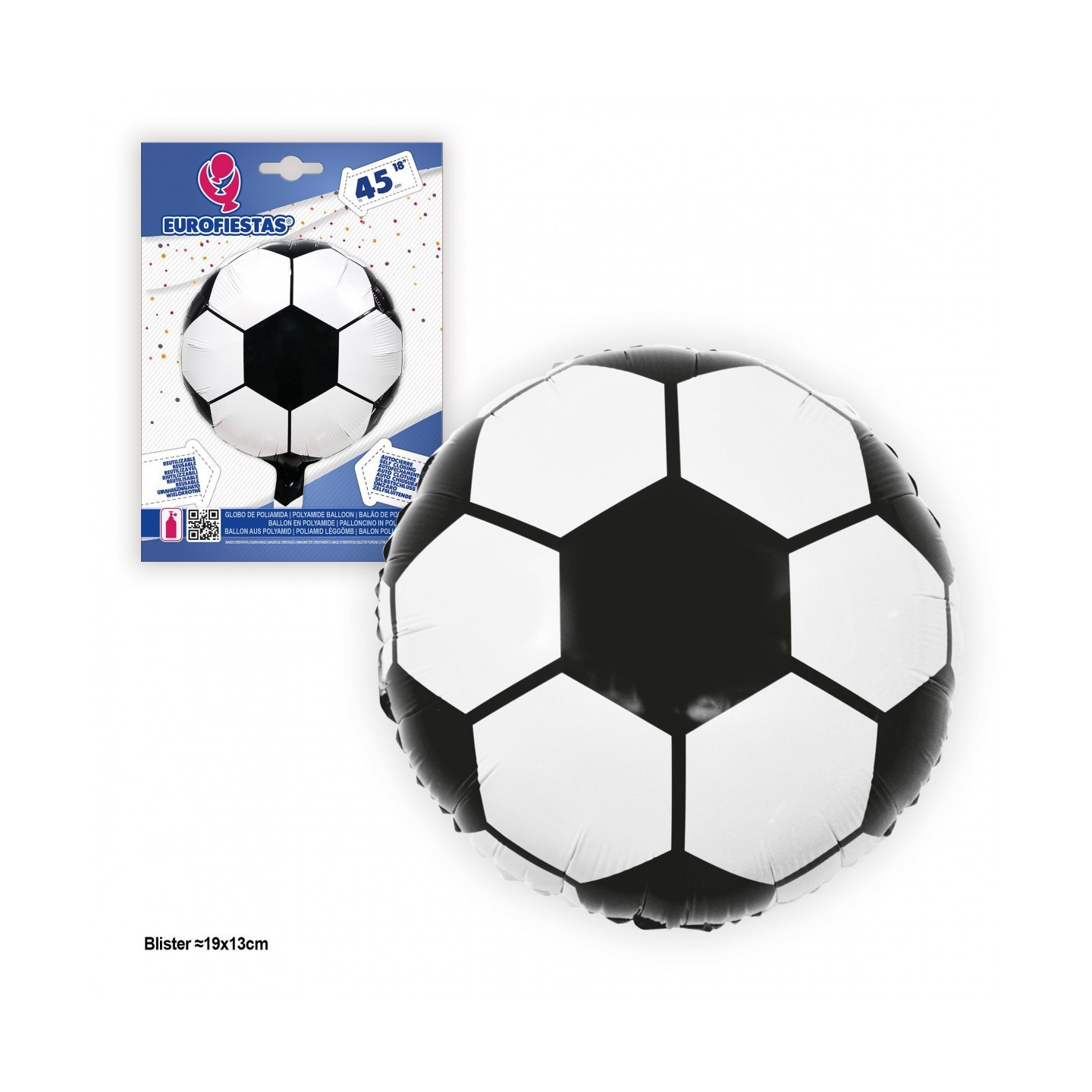 Globo Foil Pelota Fútbol
