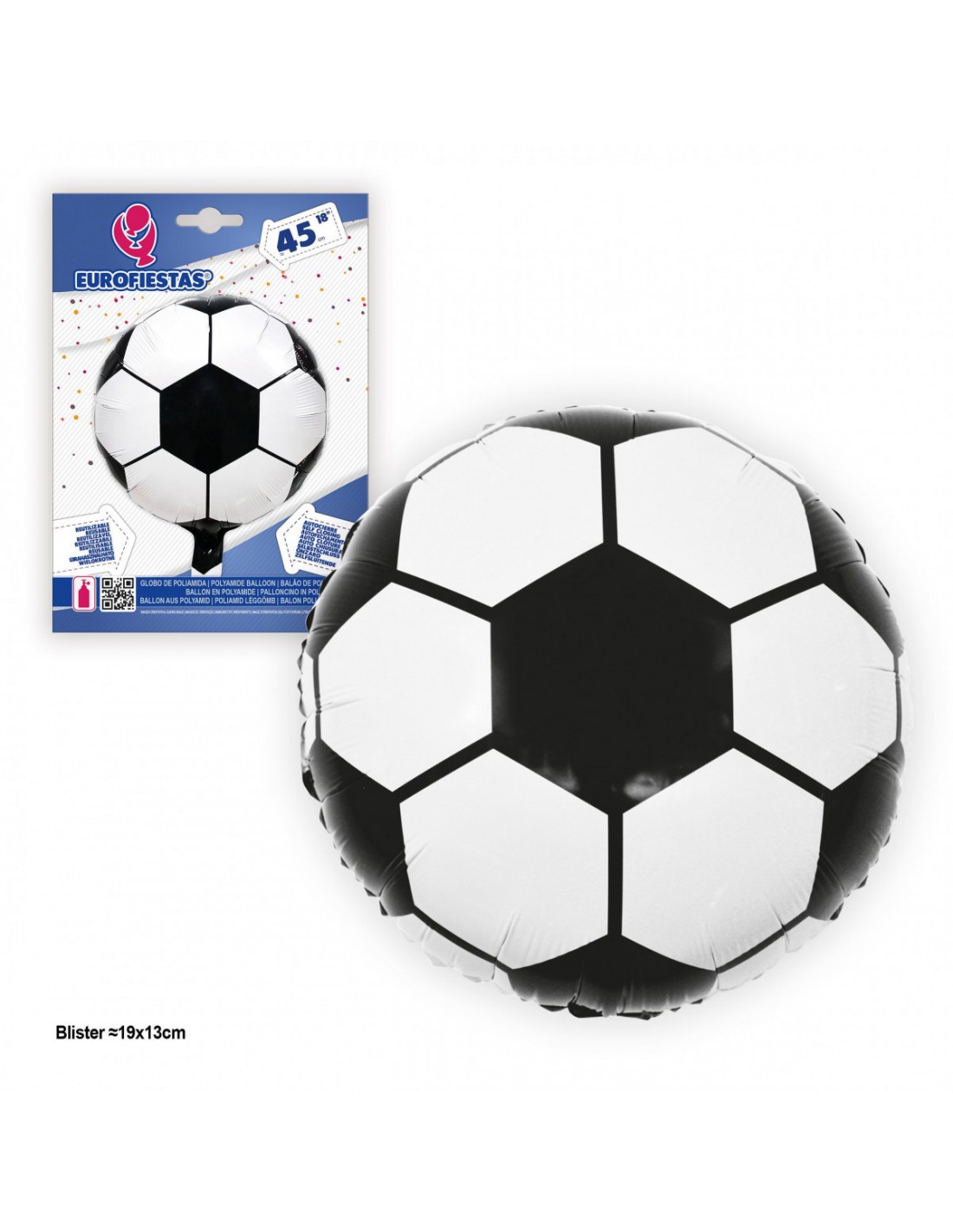 Globo Foil Pelota Fútbol