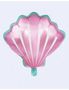 Globo Foil Concha Rosa