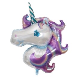 Globo Foil Unicornio Lila