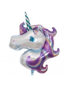 Globo Foil Unicornio Lila