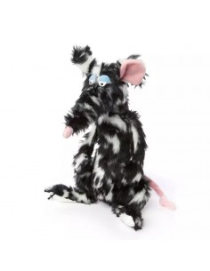 Peluche Ratón Blanco y Negro