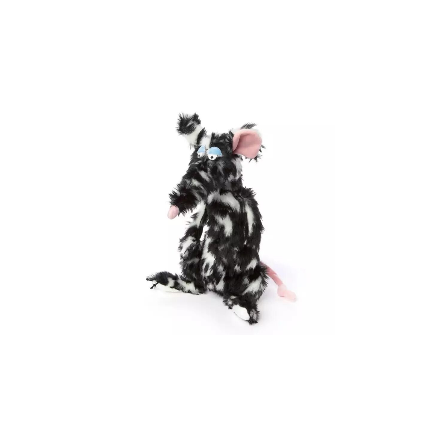 Peluche Ratón Blanco y Negro