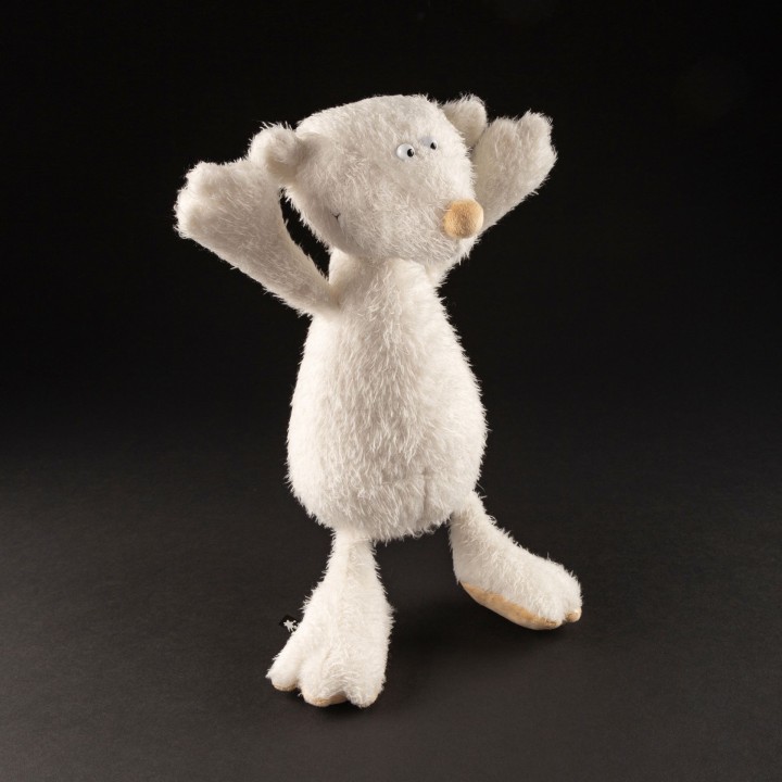 Peluche Osito Blanco Grande